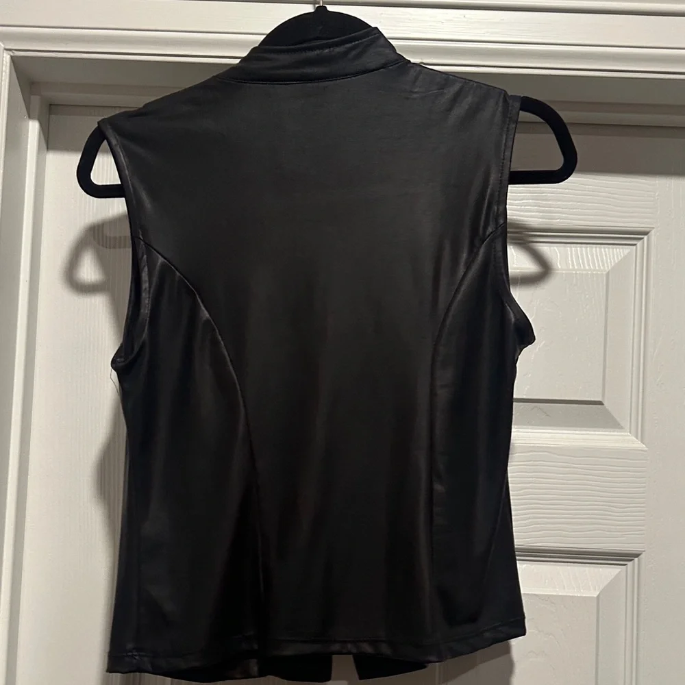 NaNa Black Military-Style Vest - Picture 2 of 4